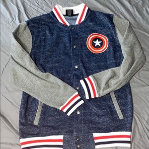 Unisex captain America jacket